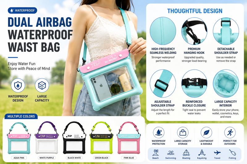Extra-Large Waterproof Touchscreen Phone Pouch