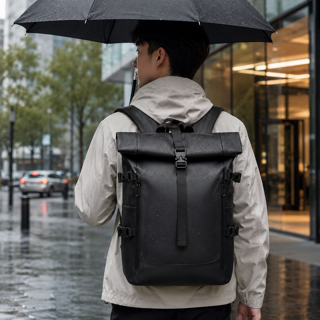 20–35L Waterproof Roll-Top Multi-Functional Travel Backpack
