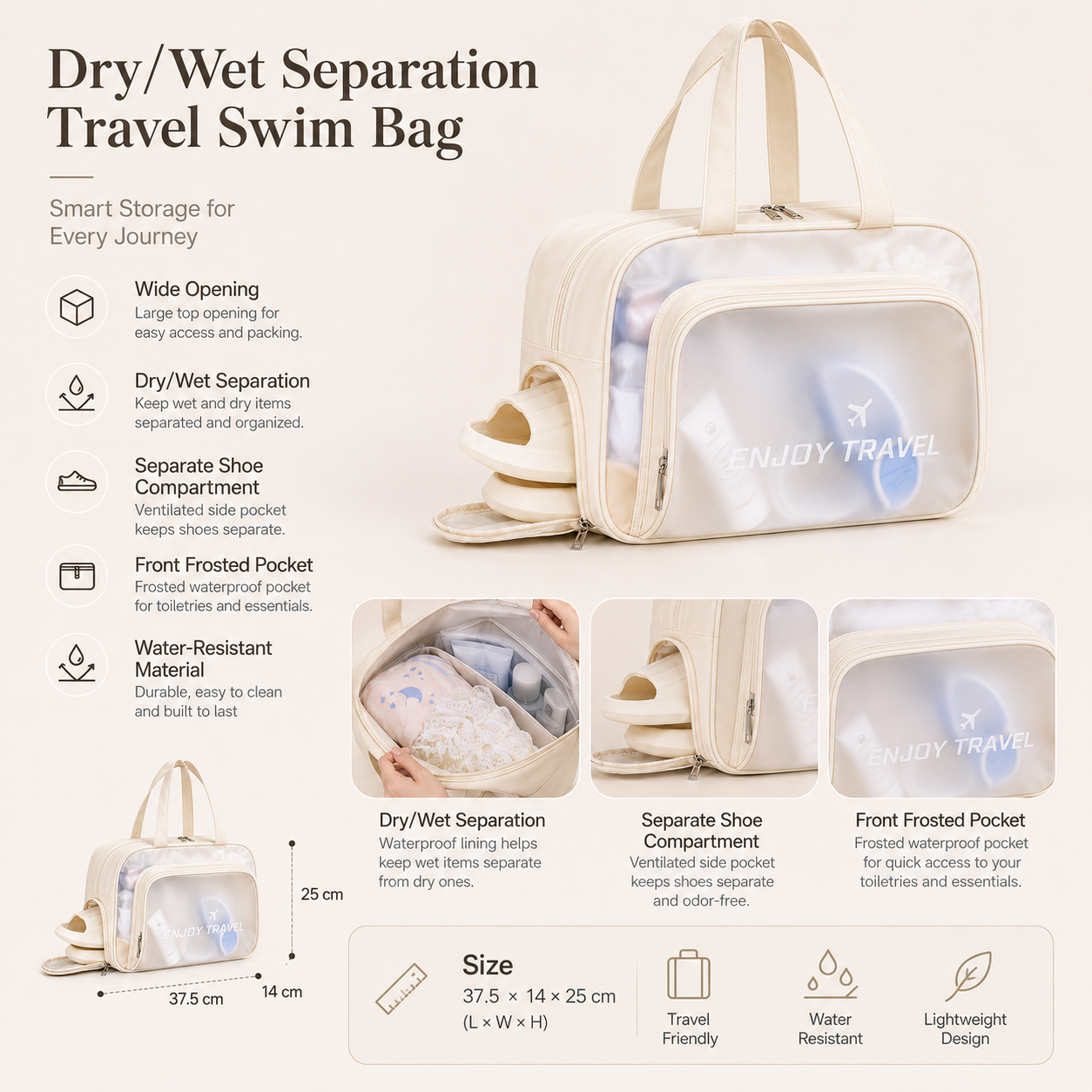 Wet/Dry Swim Bag