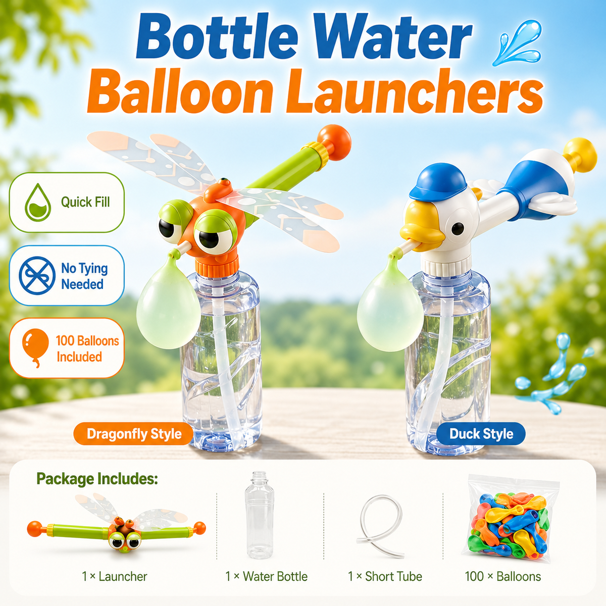 Pull-Back Water Blaster