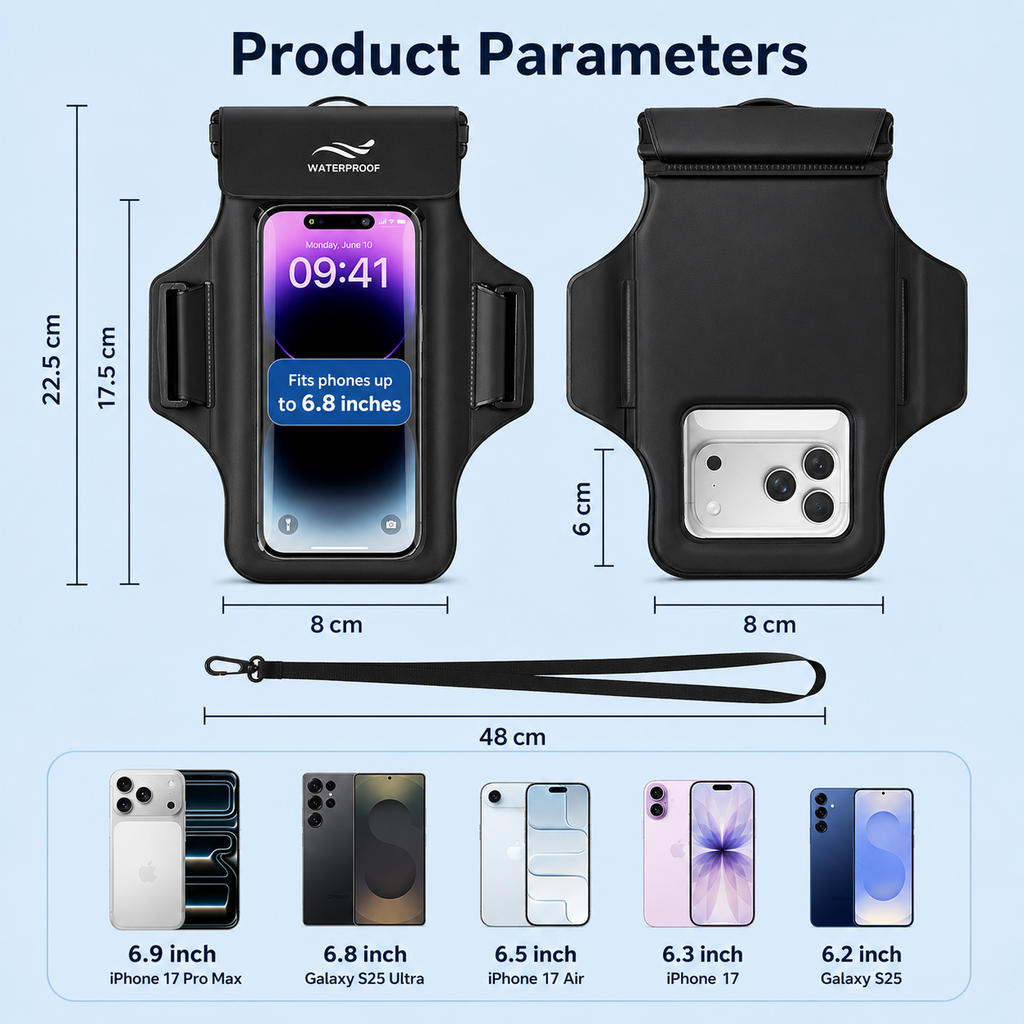 Floating Phone Pouch — 7"